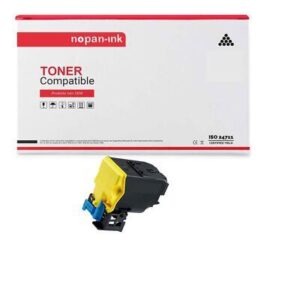 Toner TNP49Y TNP49 pour Konica Minolta Jaune compatible x 1 - NOPAN-INK Bizub C3