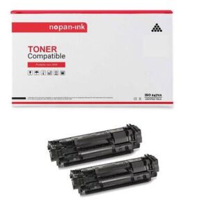 Toner W1390A 139A compatible pour HP Noir x 2 - NOPAN-INK LaserJet Pro 3001dn, L