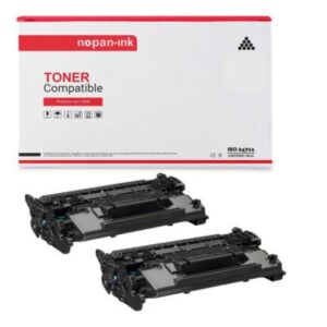 Toner W1491 149A Noir x 2 Compatible pour HP - NOPAN-INK LaserJet Pro 4002d, La