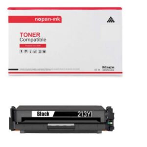 Toner W2130Y/W2130X/W2130A 213Y/213X/213A Noir x 1 Compatible pour HP - NOPAN-I