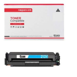 Toner W2131Y/W2131X/W2131A 213Y/213X/213A Cyan x 1 Compatible pour HP - NOPAN-I