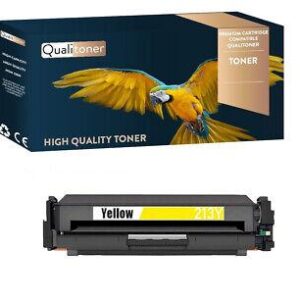 Toner W2132Y/W2132X/W2132A 213Y/213X/213A Jaune x 1 Compatible pour HP - NOPAN-