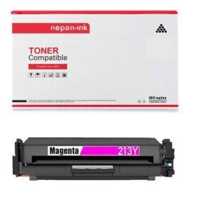 Toner W2133Y/W2133X/W2133A 213Y/213X/213A Magenta x 1 Compatible pour HP - NOPA