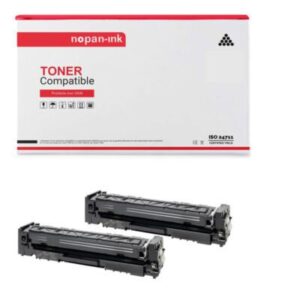 Toner W2190Y/W2190X/W2190A 219Y/219X/219A Noir x 2 Compatible pour HP - NOPAN-I