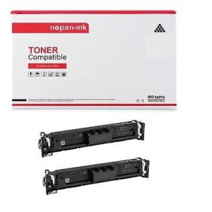 Toner W2200A 220A compatible pour HP Noir x 2 - NOPAN-INK HP Color LaserJet Pro
