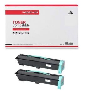 Toner X860H21G -0X860H21G compatible pour LEXMARK Noir x 2 - NOPAN-INK Lexmark