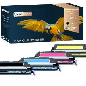 Toners CANON CEXV26 : 1660B002 + 1659B002 + 1657B002 + 1658B002 CEXV26 Noir et C