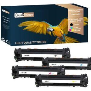 Toners CANON EP716 BK (CB540) + EP716CL Noir et Couleurs Compatible x4 QUALITONE