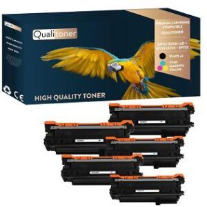 Toners CANON EP723BK CE250 + EP723CL (Noir x2 + Couleurs) Compatible x5 QUALITON